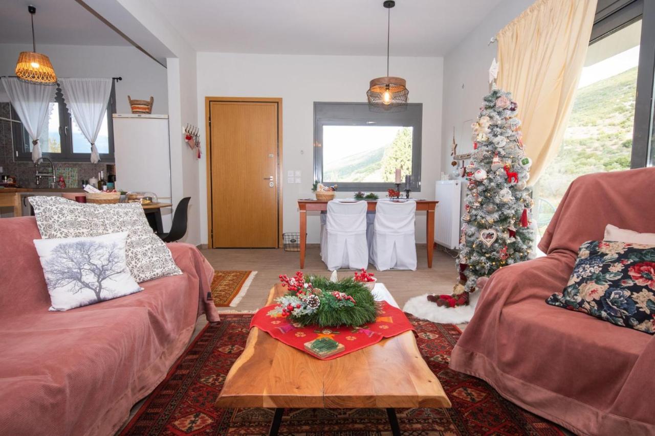 Stellas Guesthouse Near Arachova Stírion Kültér fotó