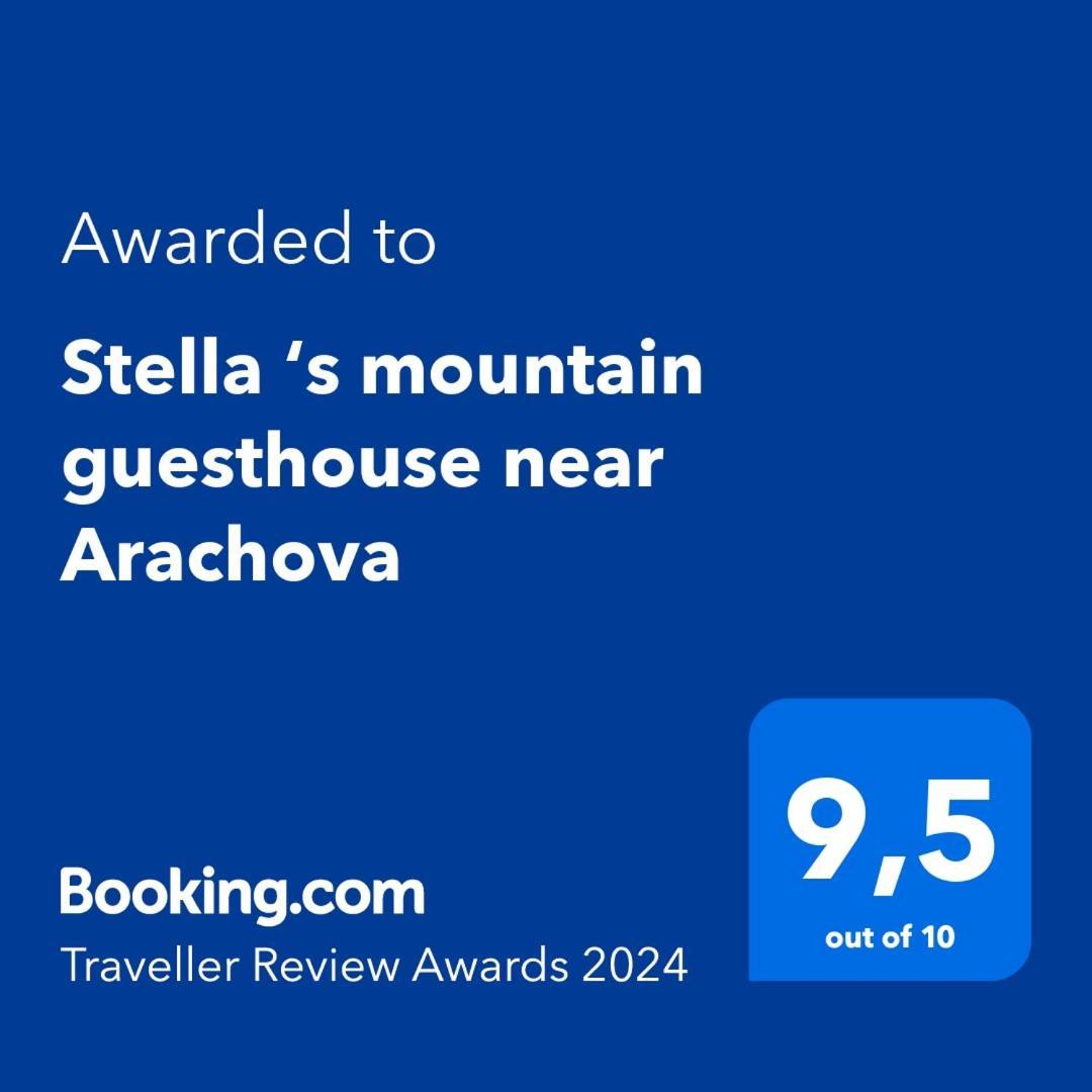 Stellas Guesthouse Near Arachova Stírion Kültér fotó